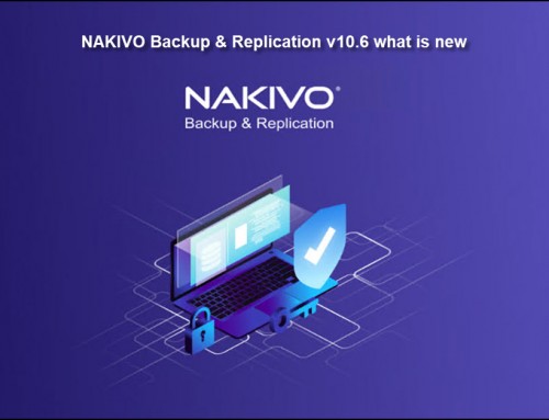 NAKIVO Backup & Replication v10.6 what is new